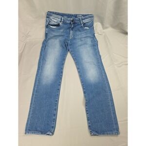 PT Torino Jazz Blue Jeans Men's 34x30 Slim Denim Stretch 5 Pocket Designer